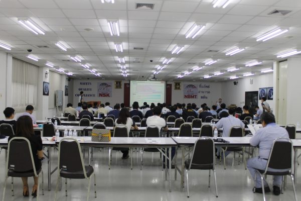 PTC & NSK Seminar and Plant tour at NSK bearing Manufacturing (Thailand) on 26 April 2017